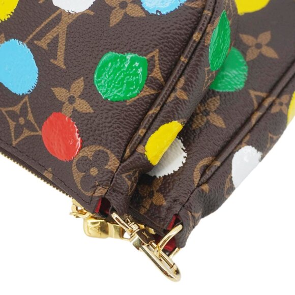 Louis Vuitton  LV×YK Multi Pochette Accessories Monogram Dot Canvas Shoulder Bag - Picture 8 of 16